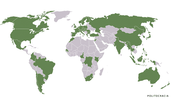 Oficinas de Greenpeace en el mundo