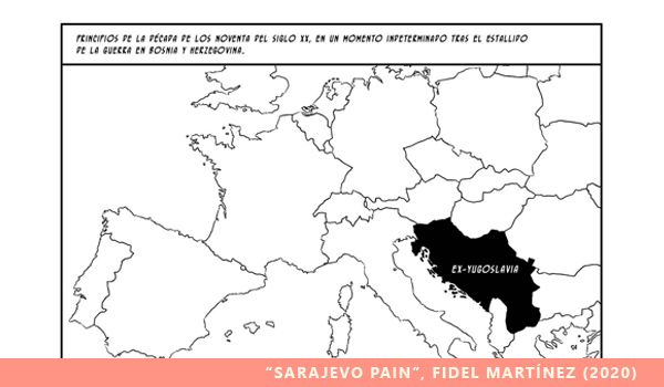 viñeta sarajevo pain